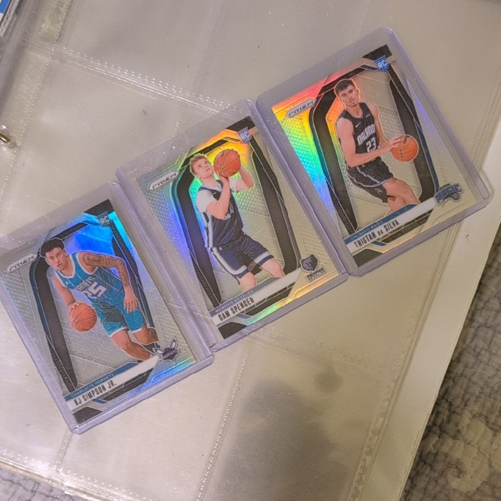 Panini Basketball Rookie Trading Cards - 1$ All Cards 13+ Or More Mint Grade Rdy